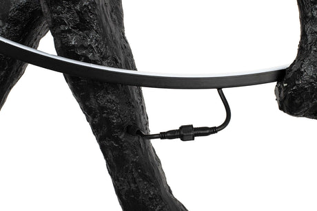 Lampă de podea Human Round fibră de sticlăMobCenter