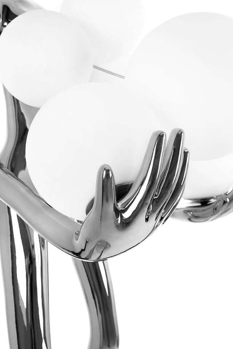 Lampă de podea Human Silver Premium.MobCenter