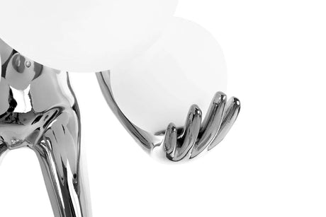 Lampă de podea Human Silver Premium.MobCenter