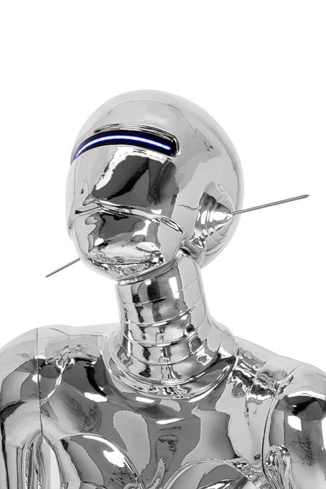 Lampă de podea / sculptură Cyber WomanMobCenter