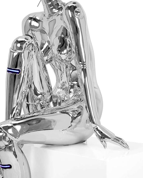 Lampă de podea / sculptură Cyber WomanMobCenter