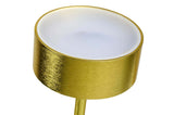 Lampă suspendată Capri Line 7 gold - 420 Led, aluminiu, sticlăMobCenter