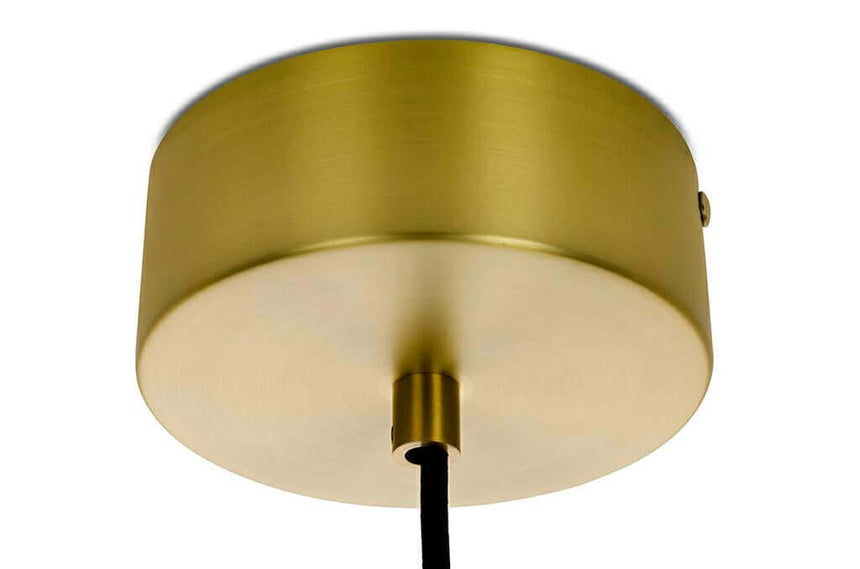 Lampă suspendată Chaplin 360 alamă - Led, sticlăMobCenter