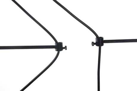 Lampă suspendată Flusso Line 4 negruMobCenter