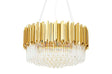 Lampă suspendată Imperial Gold 60 - oțel, cristalMobCenter