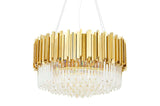 Lampă suspendată Imperial Gold 60 - oțel, cristalMobCenter