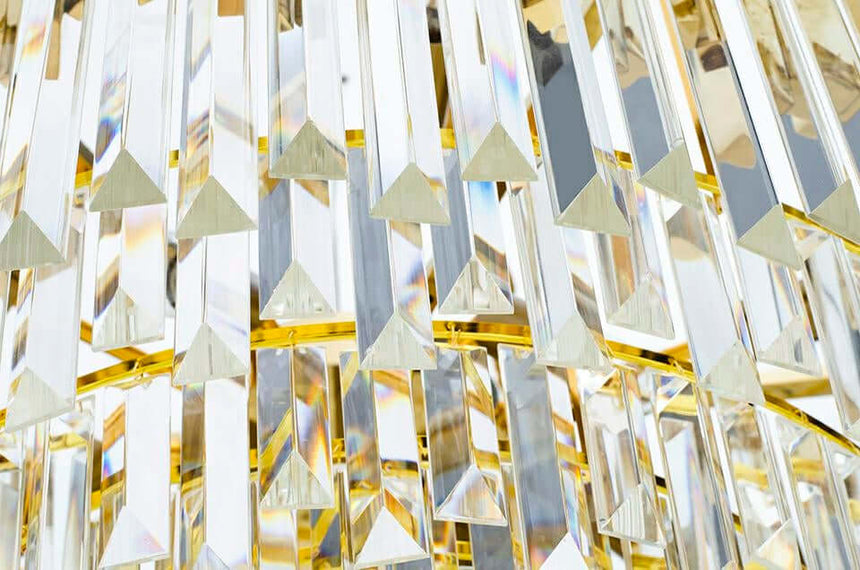 Lampă suspendată Imperial Gold 60 - oțel, cristalMobCenter
