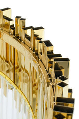Lampă suspendată Imperial Gold 60 - oțel, cristalMobCenter