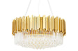 Lampă suspendată Imperial Gold 80 - oțel, cristalMobCenter
