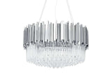 Lampă suspendată Imperial Silver 60 - oțel, cristalMobCenter