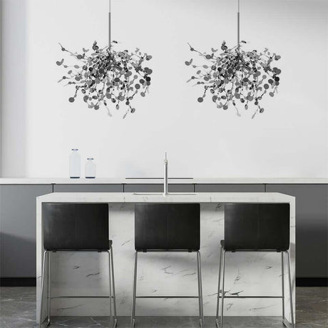 Lampă suspendată Monete Single crom - metalMobCenter