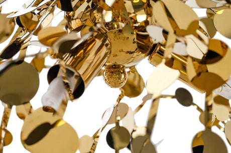 Lampă suspendată Monete aur - metalMobCenter