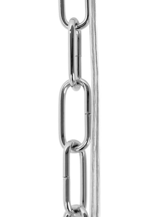 Lampă suspendată Murano S crom - sticlă, metalMobCenter