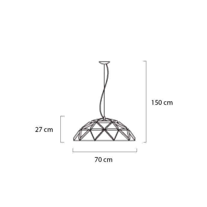 Lampă suspendată Sputnik.MobCenter