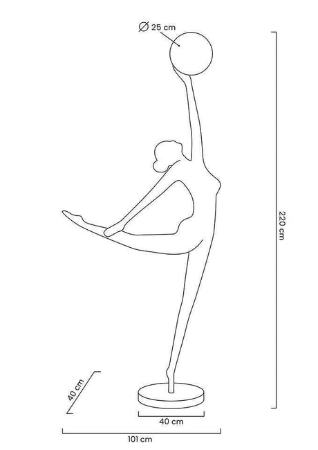 Lampadar Human BallerinaMobCenter
