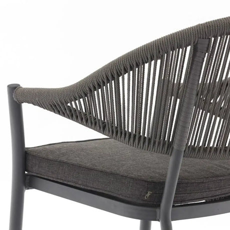 Lion scaun de terasa pentru exterior, culoare griMobCenter