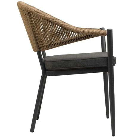 Lion scaun de terasa pentru exterior, culoare naturalMobCenter