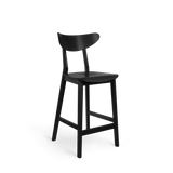 Scaun de bar Paged Lof H-4230 - lemn masiv, 68 cm