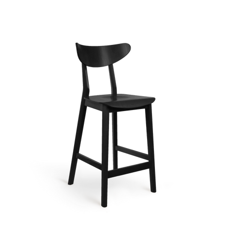 Scaun de bar Paged Lof H-4230 - lemn masiv, 68 cm