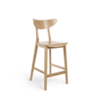 Scaun de bar Paged Lof H-4230 - lemn masiv, 68 cm