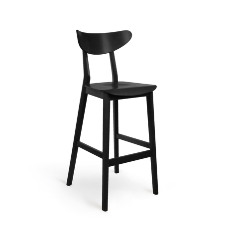 Scaun de bar Paged Lof H-4230 - cadru masiv, 78 cm