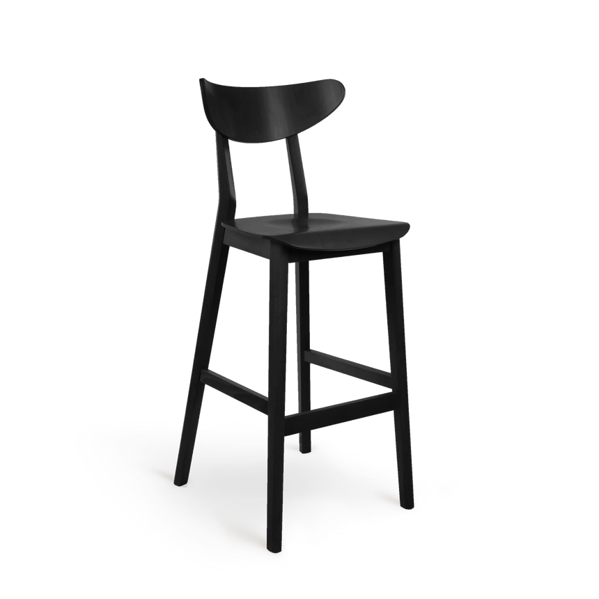 Scaun de bar Paged Lof H-4230 - cadru masiv, 78 cm