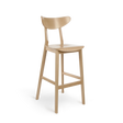Scaun de bar Paged Lof H-4230 - cadru masiv, 78 cm