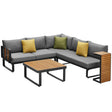 Magic Lounge - set mobilier de gradina si terasa, pentru 5 persoaneMobCenter