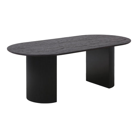 Masă de dining Boavista, 100x220 cm - culoare maro închisMobCenter
