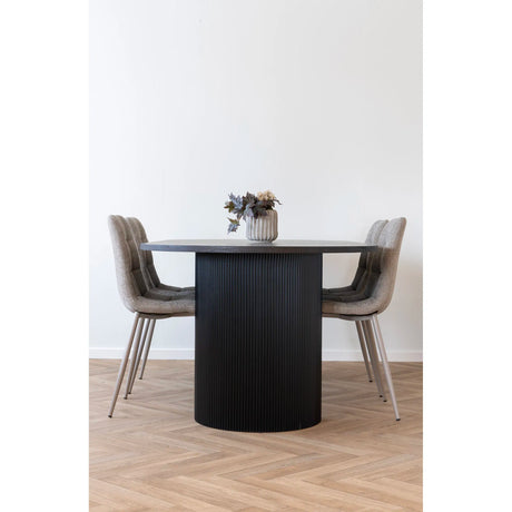 Masă de dining Boavista, 100x220 cm - culoare maro închisMobCenter
