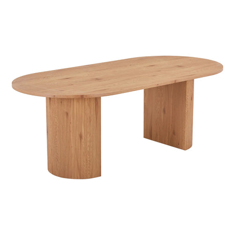 Masă de dining Boavista, 100x220 cm - culoare naturMobCenter