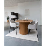 Masă de dining Boavista, 100x220 cm - culoare naturMobCenter