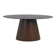Masă de dining Bolton, 90x160 cm - culoare maro închisMobCenter