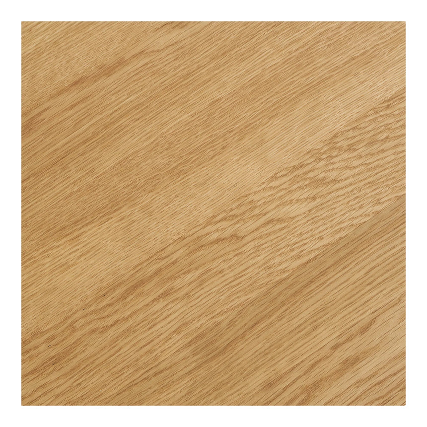 Masă de dining Osaka, ø120 cm - culoare stejar naturMobCenter