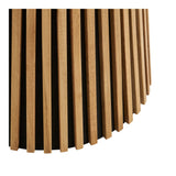Masă de dining Osaka, ø120 cm - culoare stejar naturMobCenter