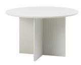 Masă de dining PALMA Ø110 cm, culoare greigeMobCenter