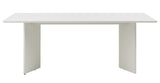 Masă de dining PALMA 90x200 cm, culoare greigeMobCenter