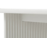 Masă de dining PALMA 90x200 cm, culoare greigeMobCenter