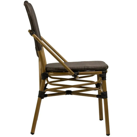 Mende scaun de terasa pentru exterior culoare antracitMobCenter