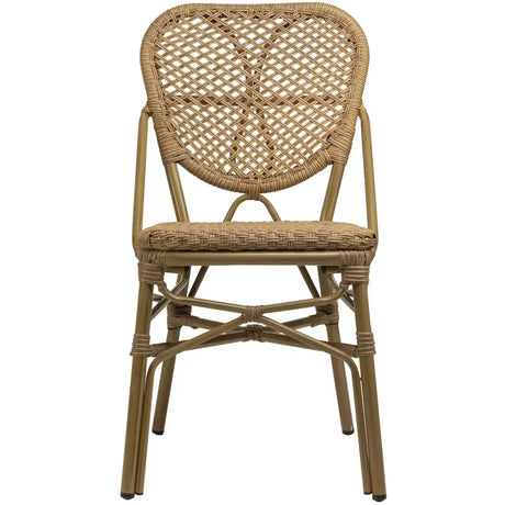 Mende scaun de terasa pentru exterior culoare naturalMobCenter