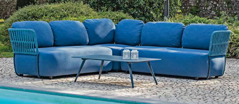 Set mobilier de gradina Grattoni Soft modular 4 persoane