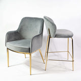 Nolan scaun de dining premium, culoarea griMobCenter