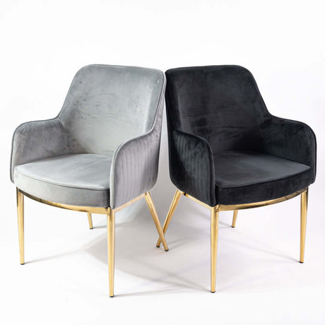 Nolan scaun de dining premium, culoarea gri