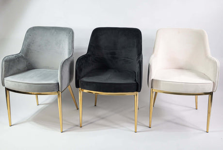 Nolan scaun de dining premium, culoarea gri