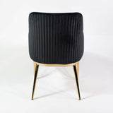 Nolan scaun de dining premium, culoarea neagrăMobCenter