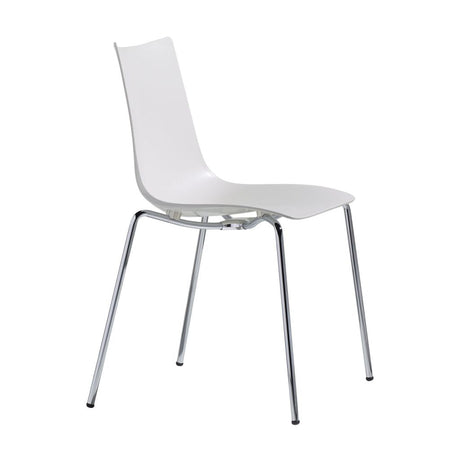 Scaun de conferință Zebra – tehnopolimer, stivuibil