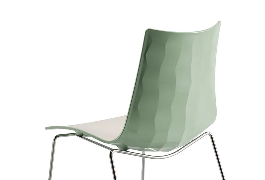 Scaun de conferință Zebra Bicolour – cadru sanie