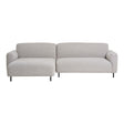 Salvador Lounge Sofa, left facing, bouclé, light greyMobCenter
