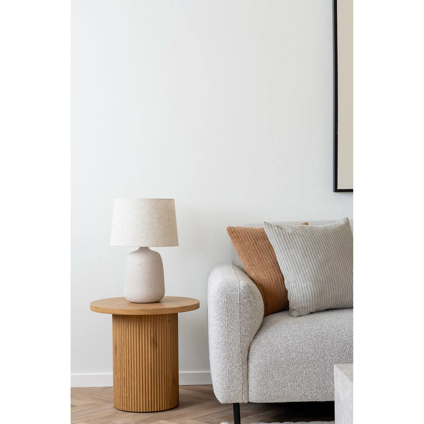 Salvador Lounge Sofa, right facing, bouclé, light greyMobCenter