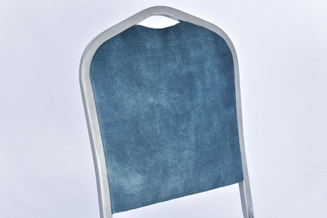 Scaun Mark premium pentru conferințe – cu tapițerie rezistentă la pete, culoare petrolMobCenter